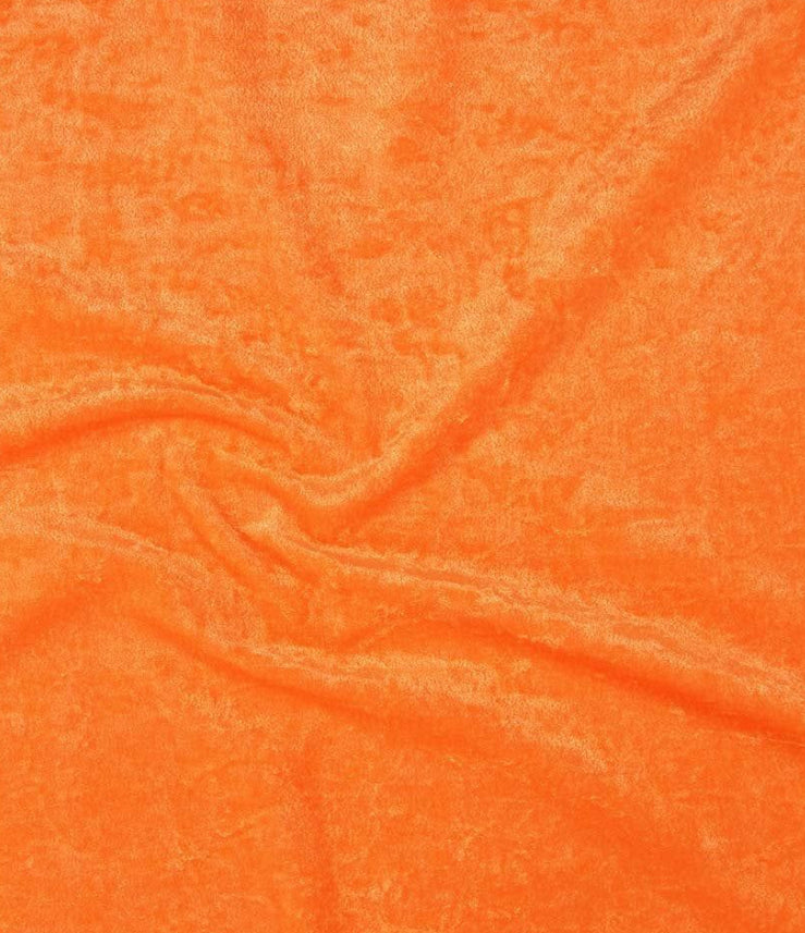 Crushed velvet backwarmer