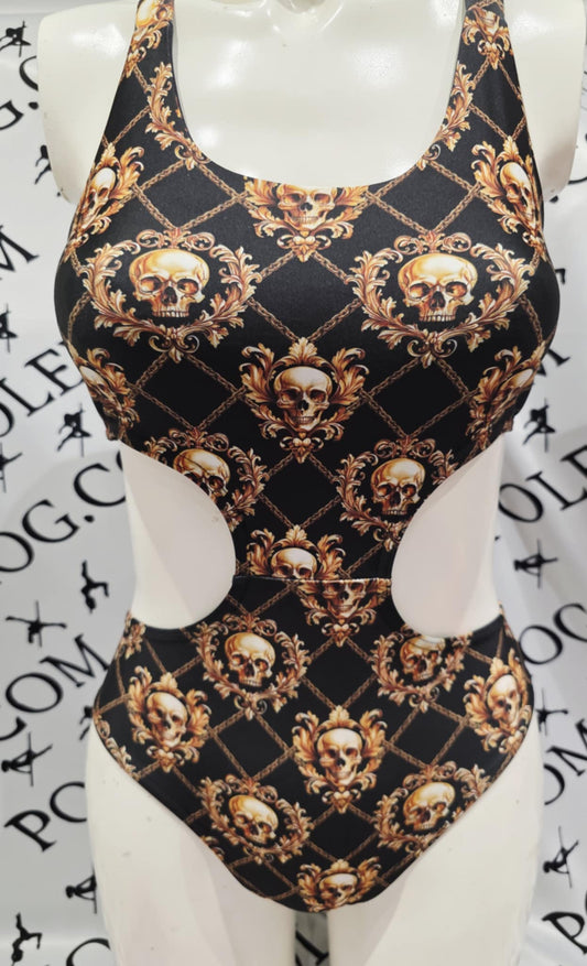 Regal skulls x back bodysuit