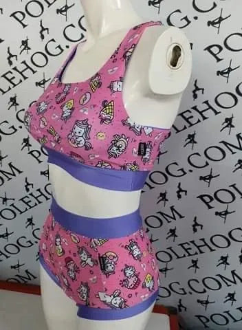 Cupcake high waisted panel pant