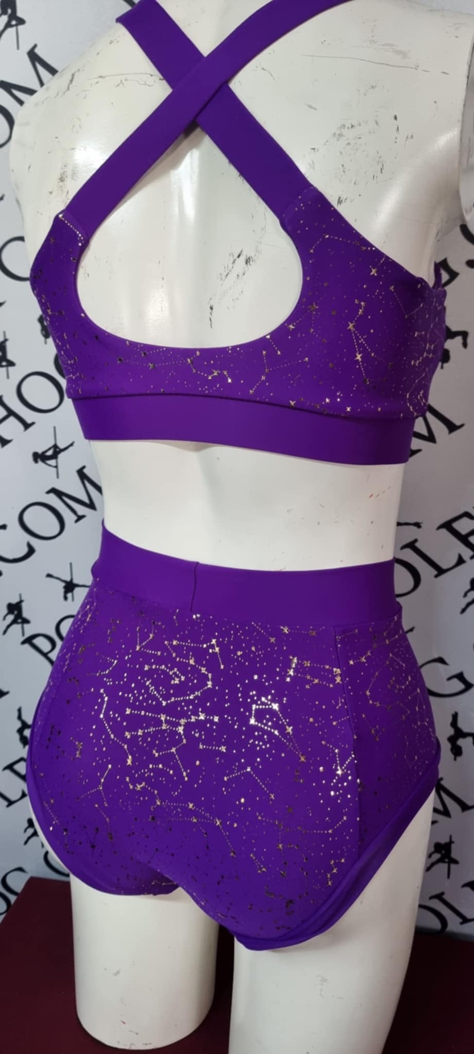 Purple constellation  twinkle top