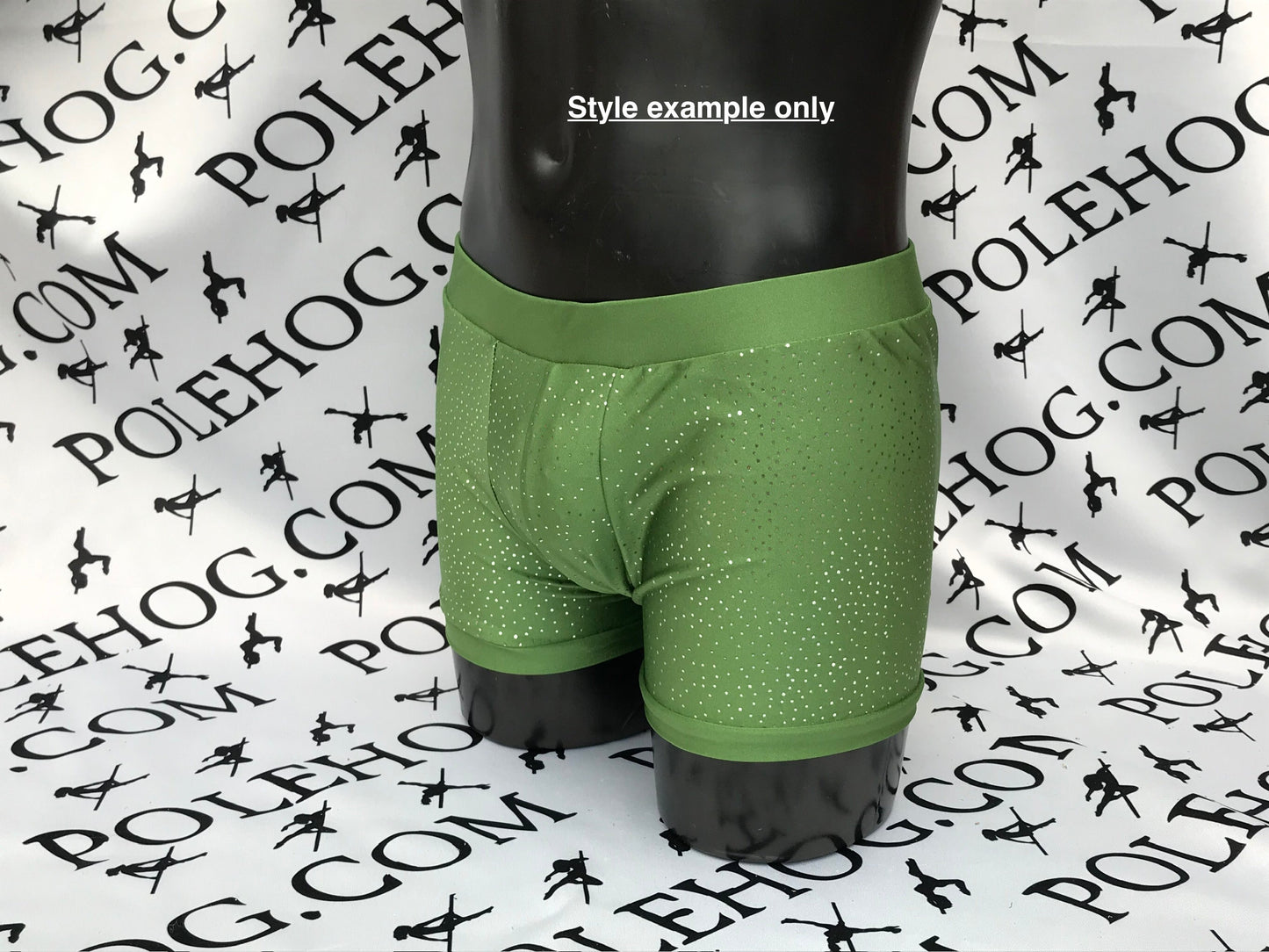 Black disco male short