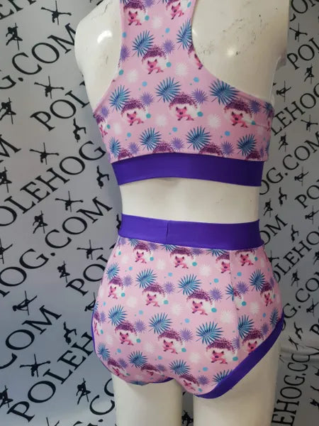 Pickle full high waisted panel pant