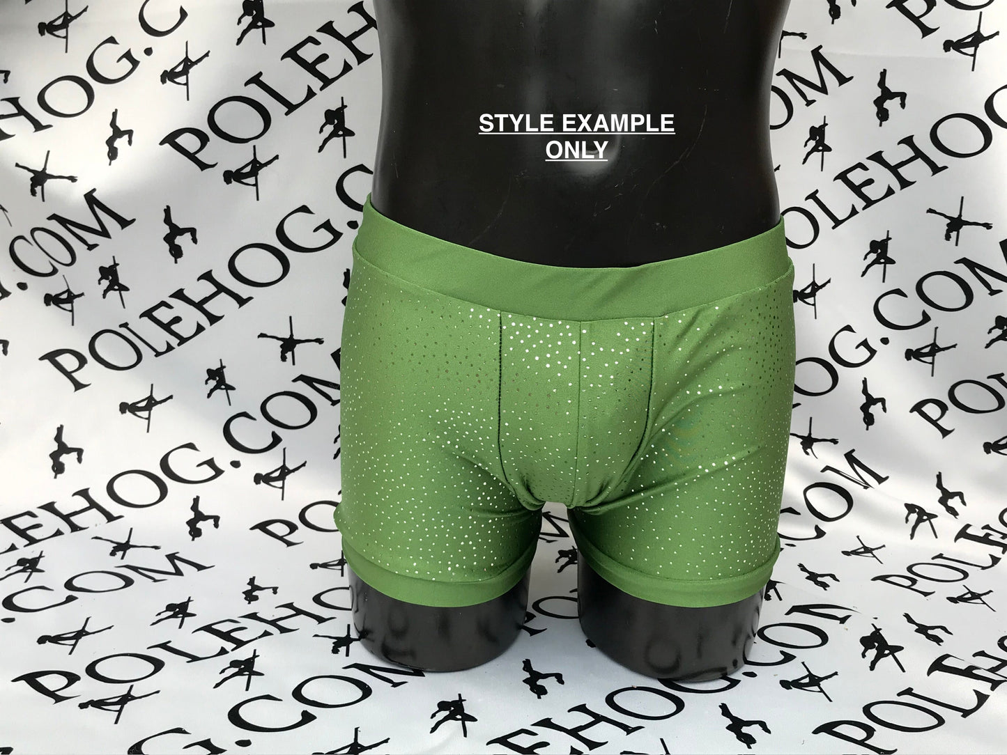 Black disco male short