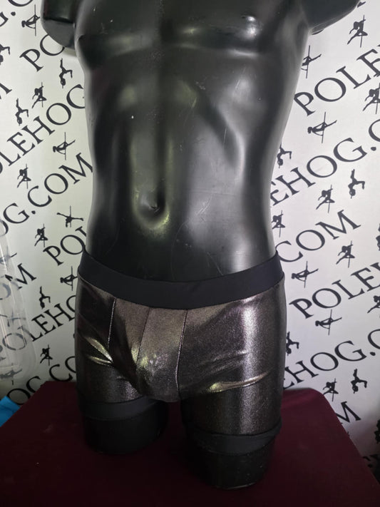 Gunmetal shine male short
