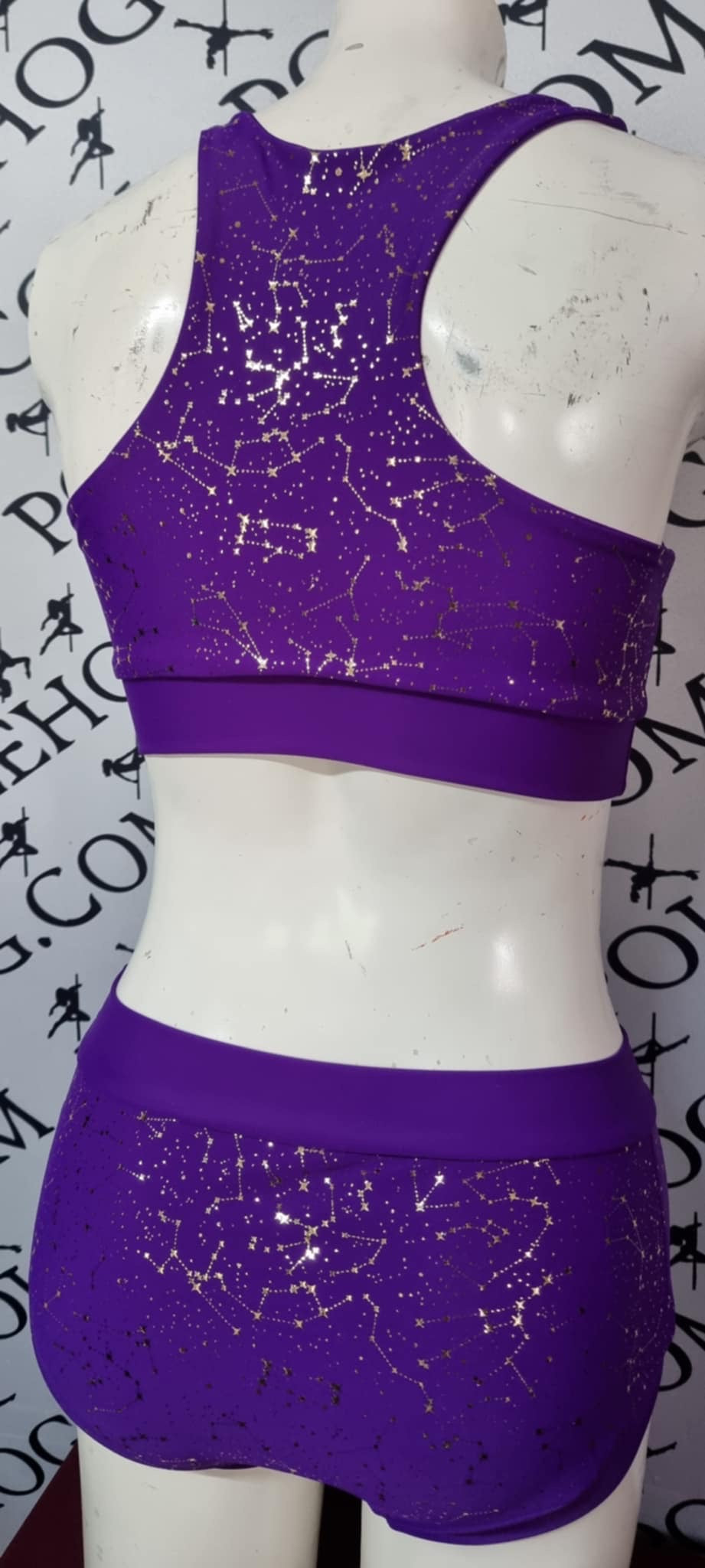 Purple constellation  twinkle top