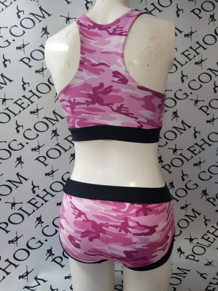 Pink camo bottoms