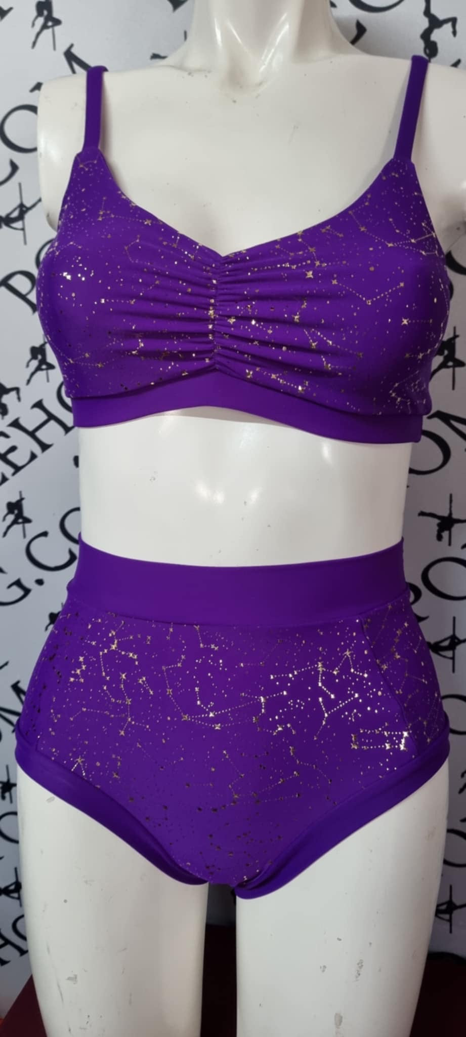 Purple constellation  twinkle top
