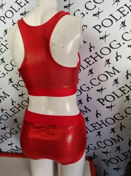 Red zitto top