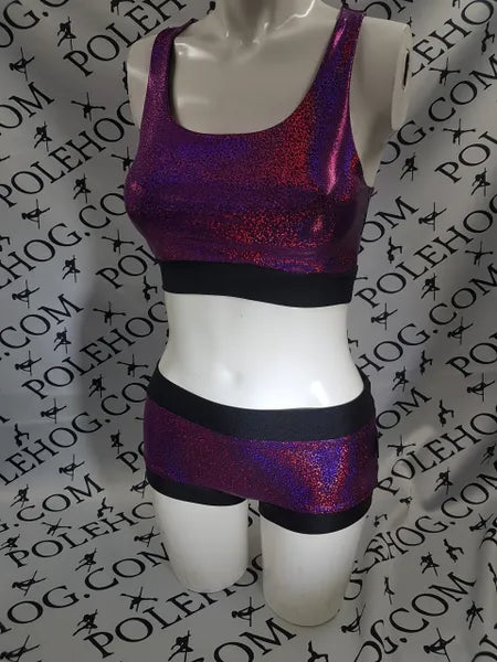 Sugar plumb diamond dust top