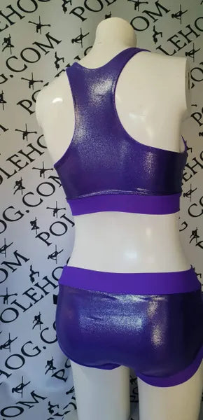 Purple shine top