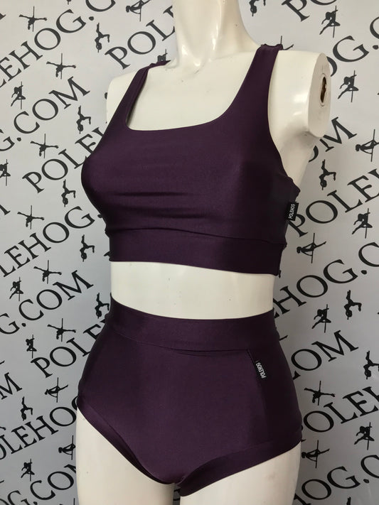 Midnight Bali high waisted panel pant