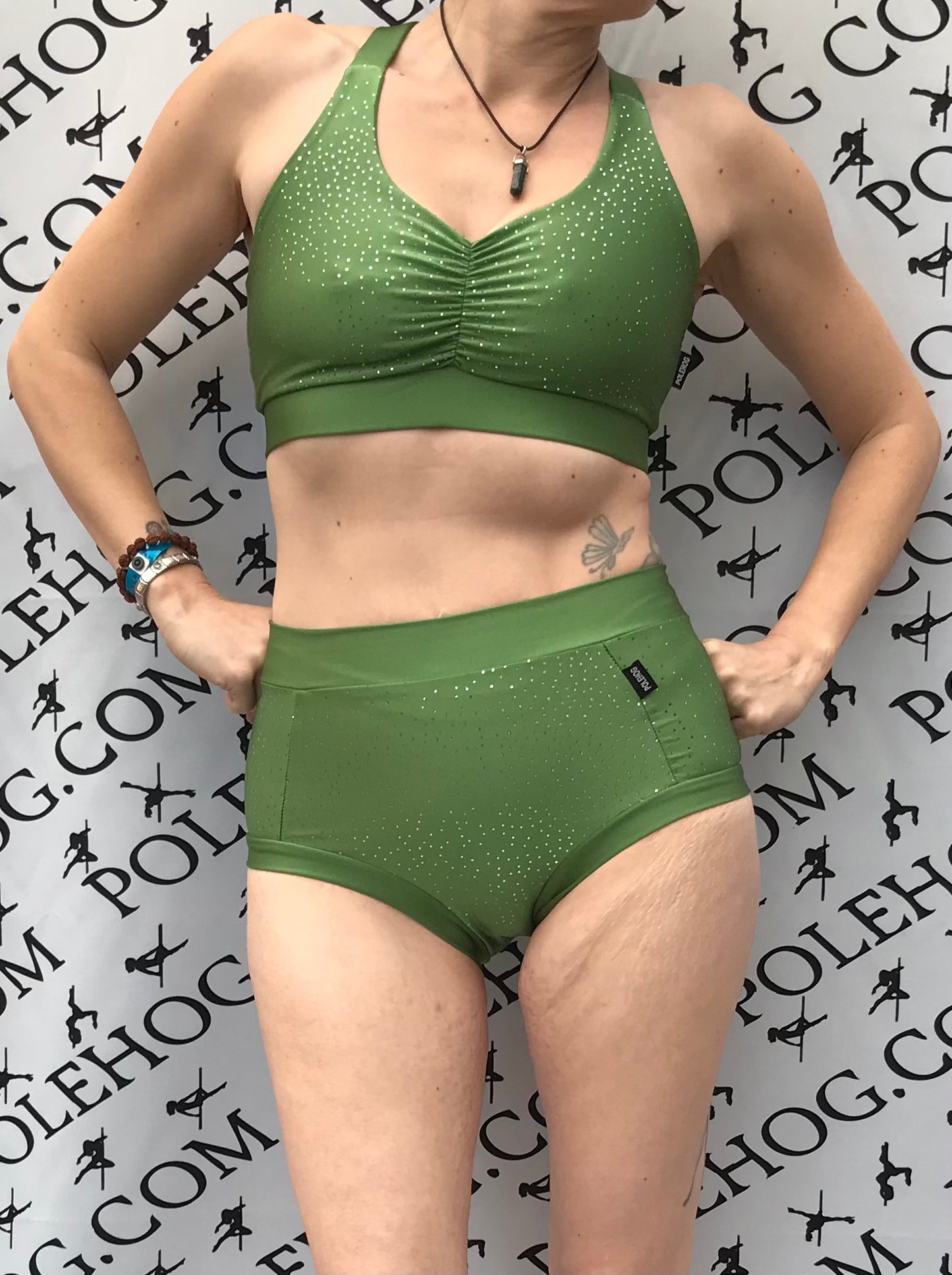 Forest silver bali twinkle top