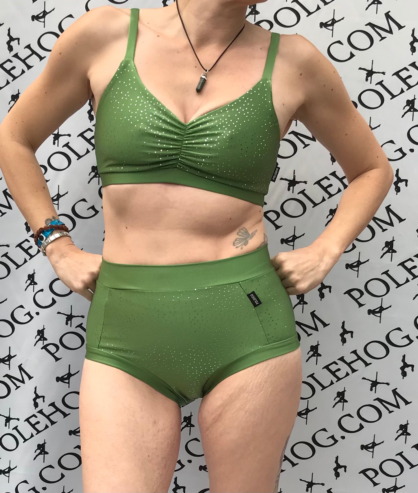 Forest silver bali twinkle top