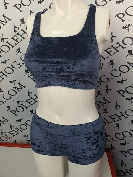 Sailor crushed velvet bottoms