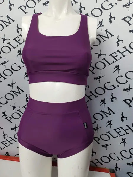 Damson perform perform high waisted panel pant