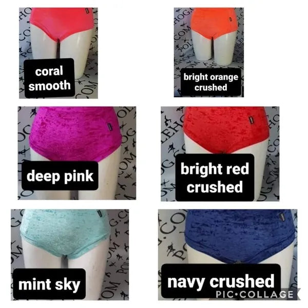 Crushed Velvet colour male brief