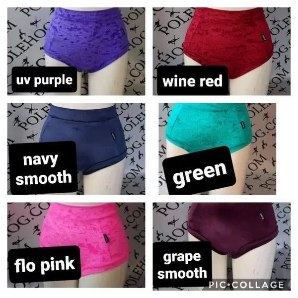 Crushed Velvet colour male short