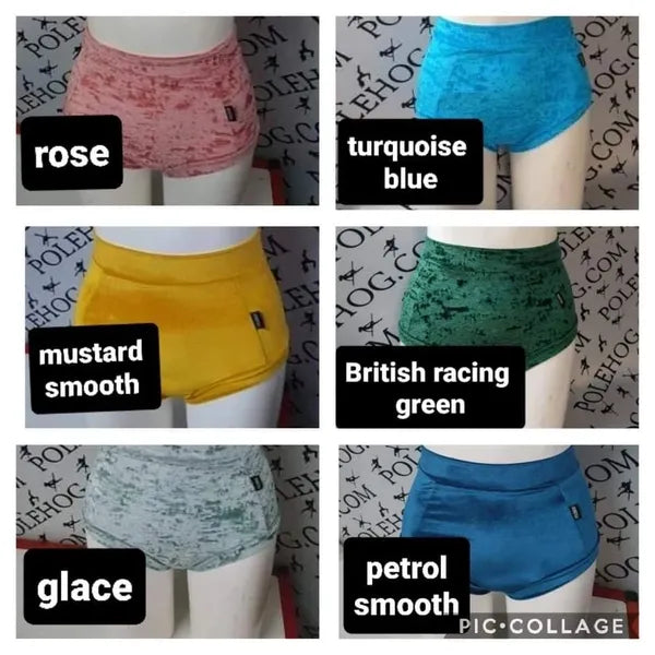 Crushed Velvet colour male short