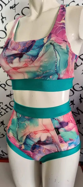 Celestial high waisted panel pant (full)