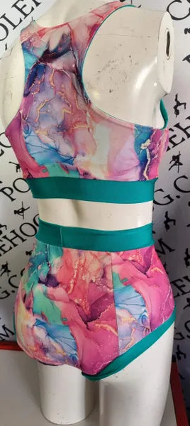 Celestial high waisted panel pant (full)