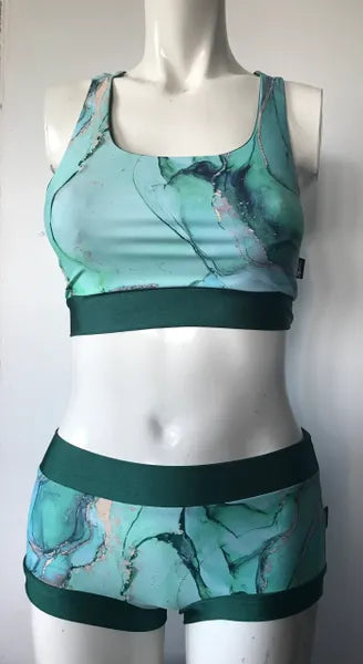 Ethereal mint top