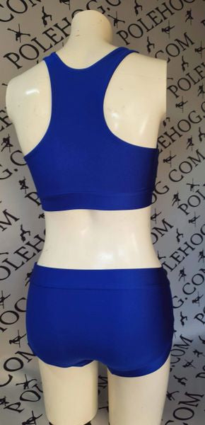 Royal colours blue top