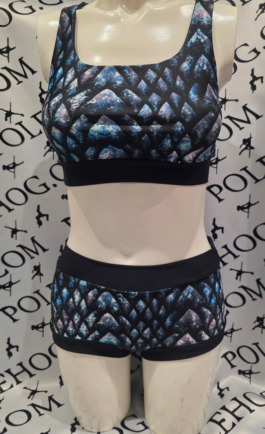 Winter dragon scale bottoms