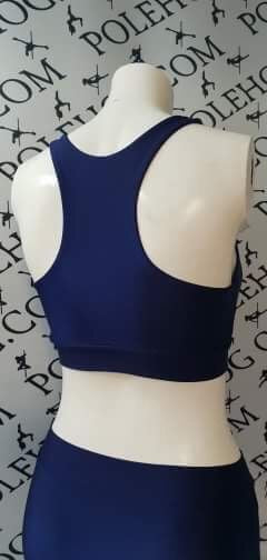Navy colours blue top.