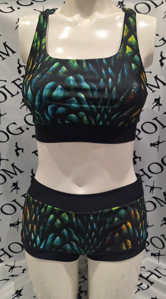 Autumn dragon scale bottoms