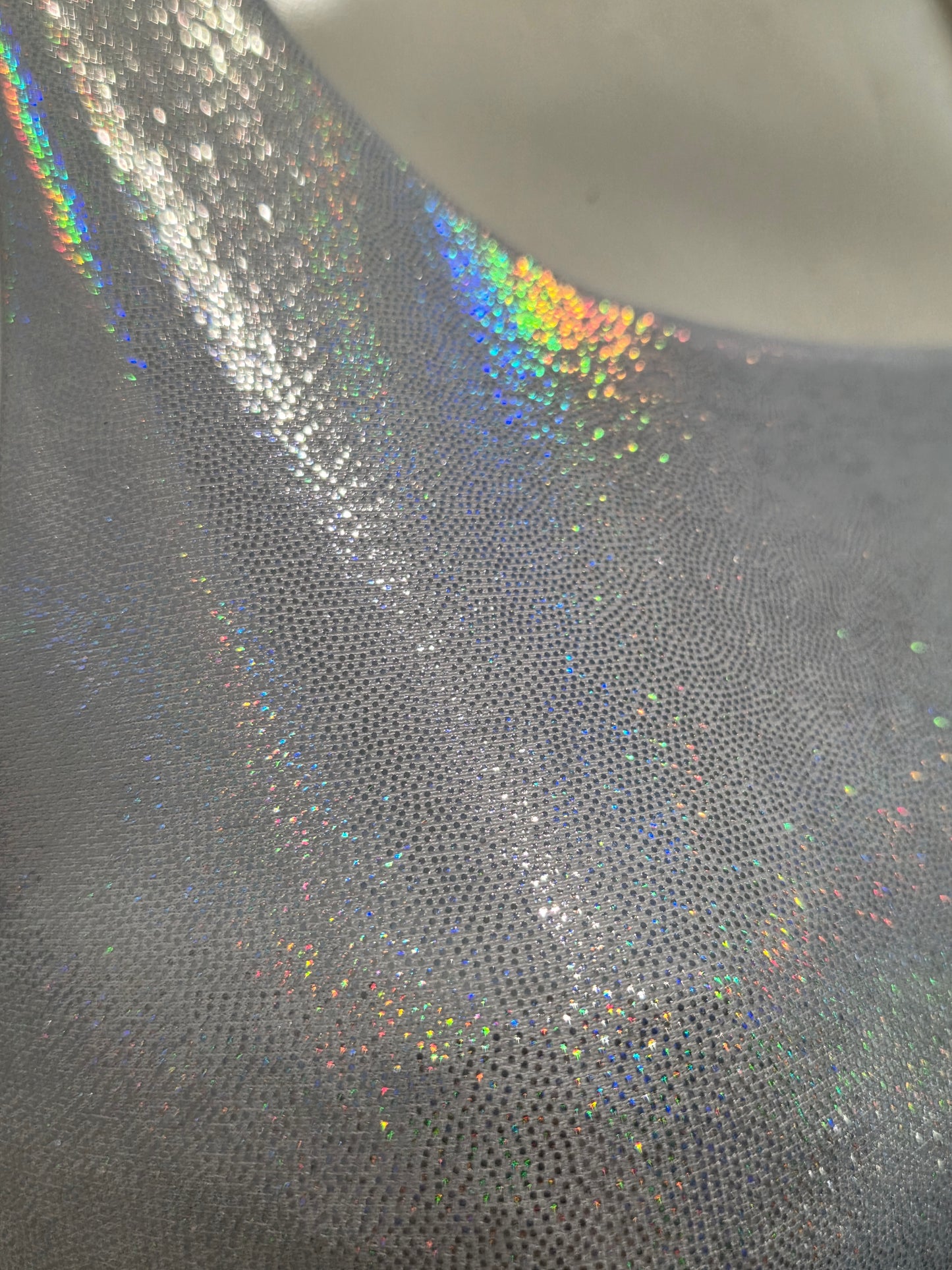 white lazer foil top