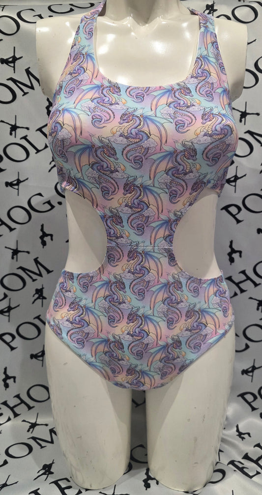 Majestic dragon x back bodysuit