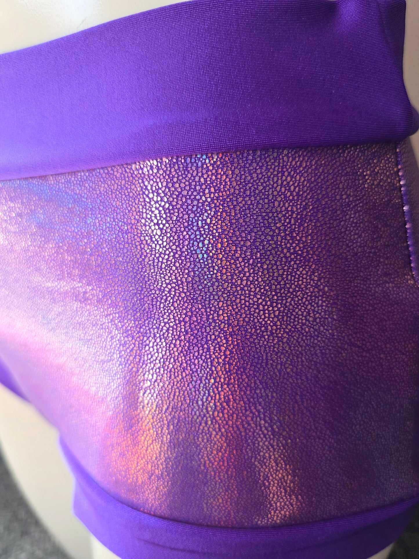 Purple lazer foil top