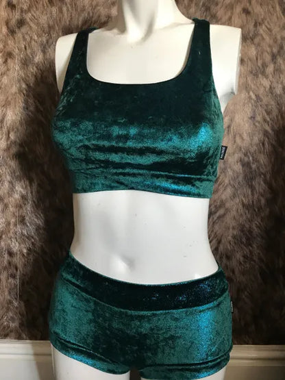 Mermaid frost velvet bottoms