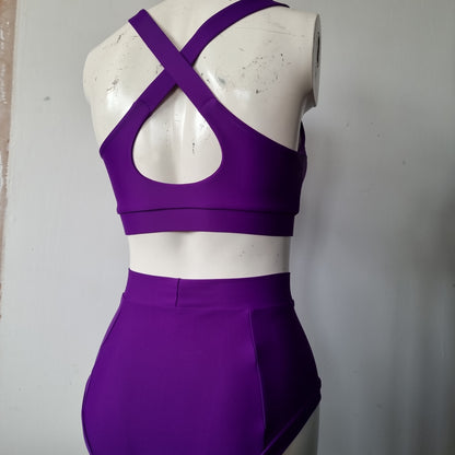 Purple colours top