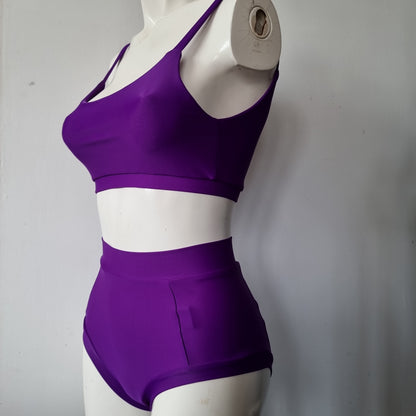 Purple colours top