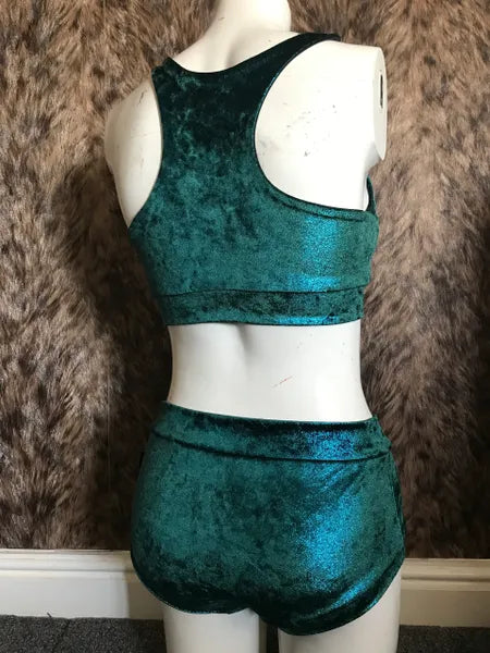 Mermaid frost velvet bottoms