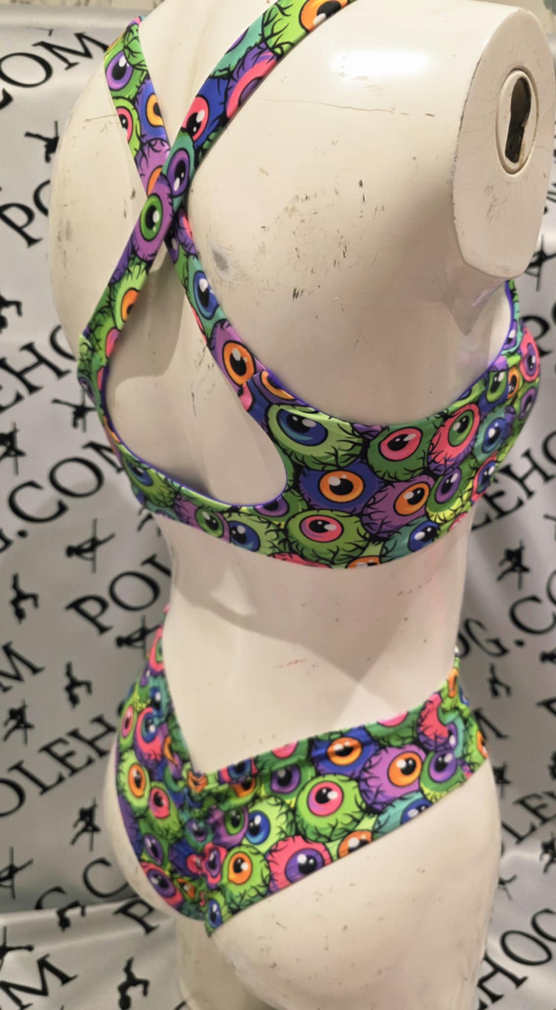 Eyeballs x back bodysuit