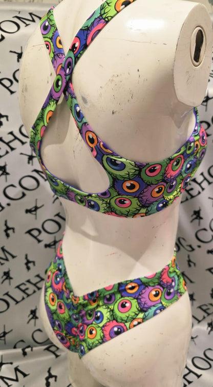 Eyeballs x back bodysuit