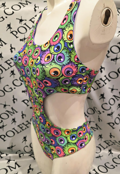 Eyeballs x back bodysuit