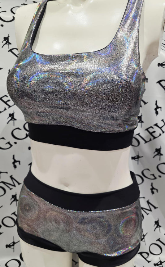 Black disco top