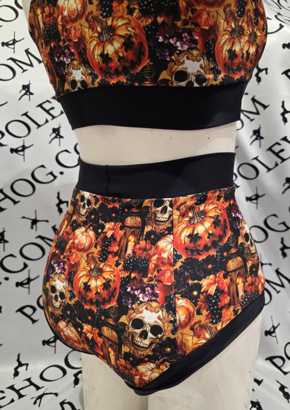 Hallows eve high waisted panel pant (full)