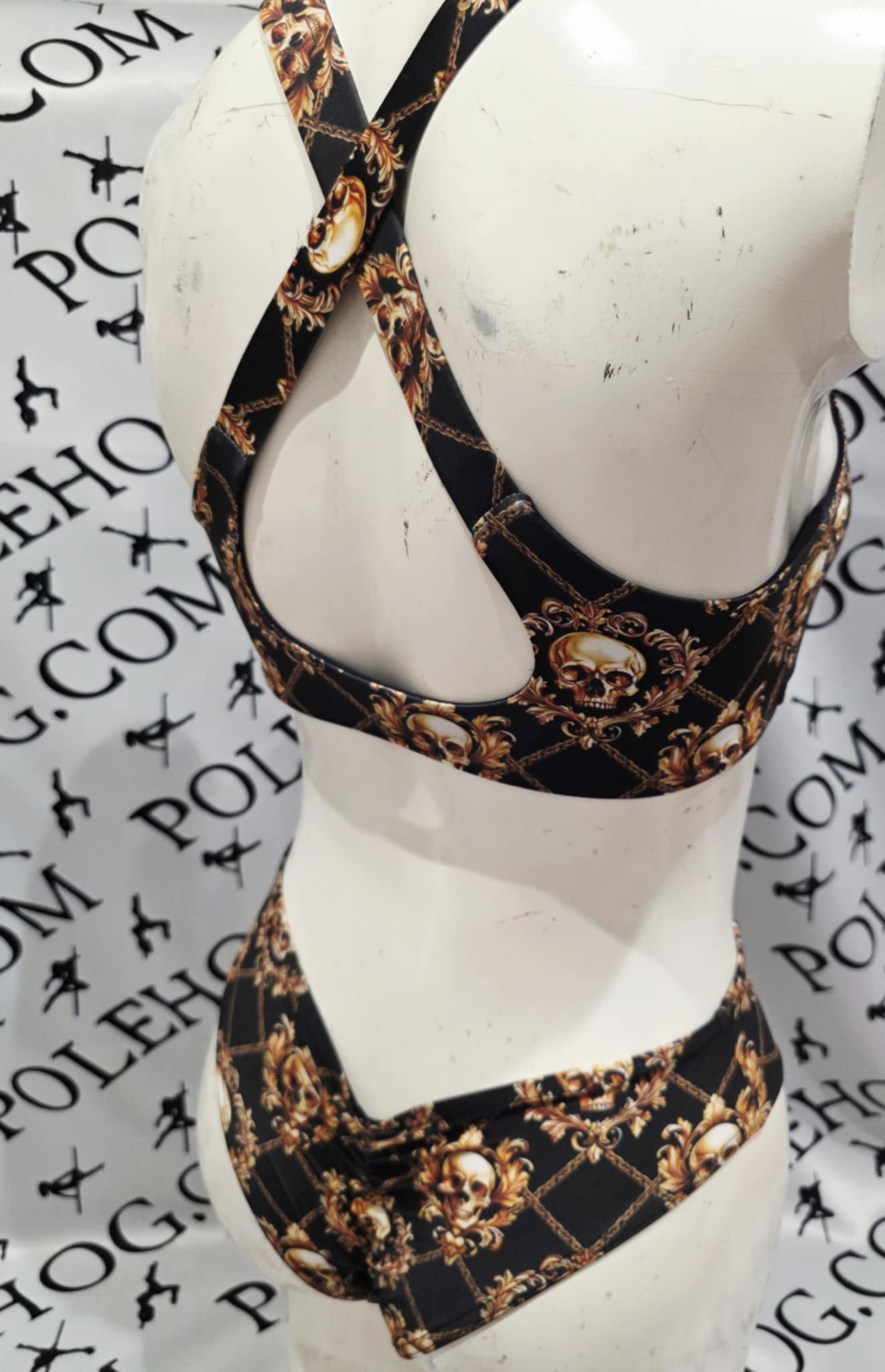 Regal skulls x back bodysuit