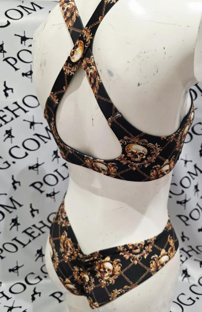 Regal skulls x back bodysuit