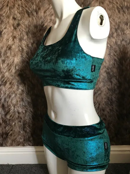 Mermaid frost velvet bottoms