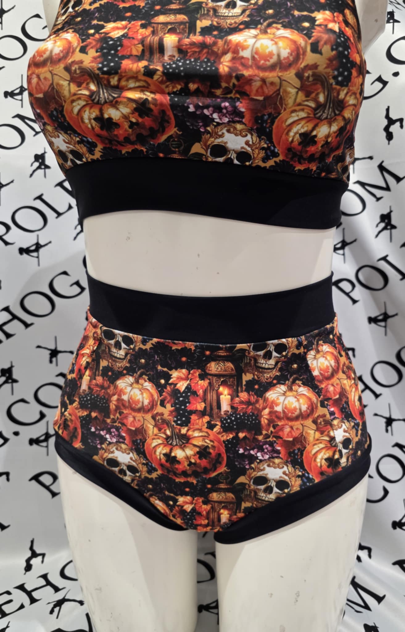 Hallows eve high waisted panel pant (full)