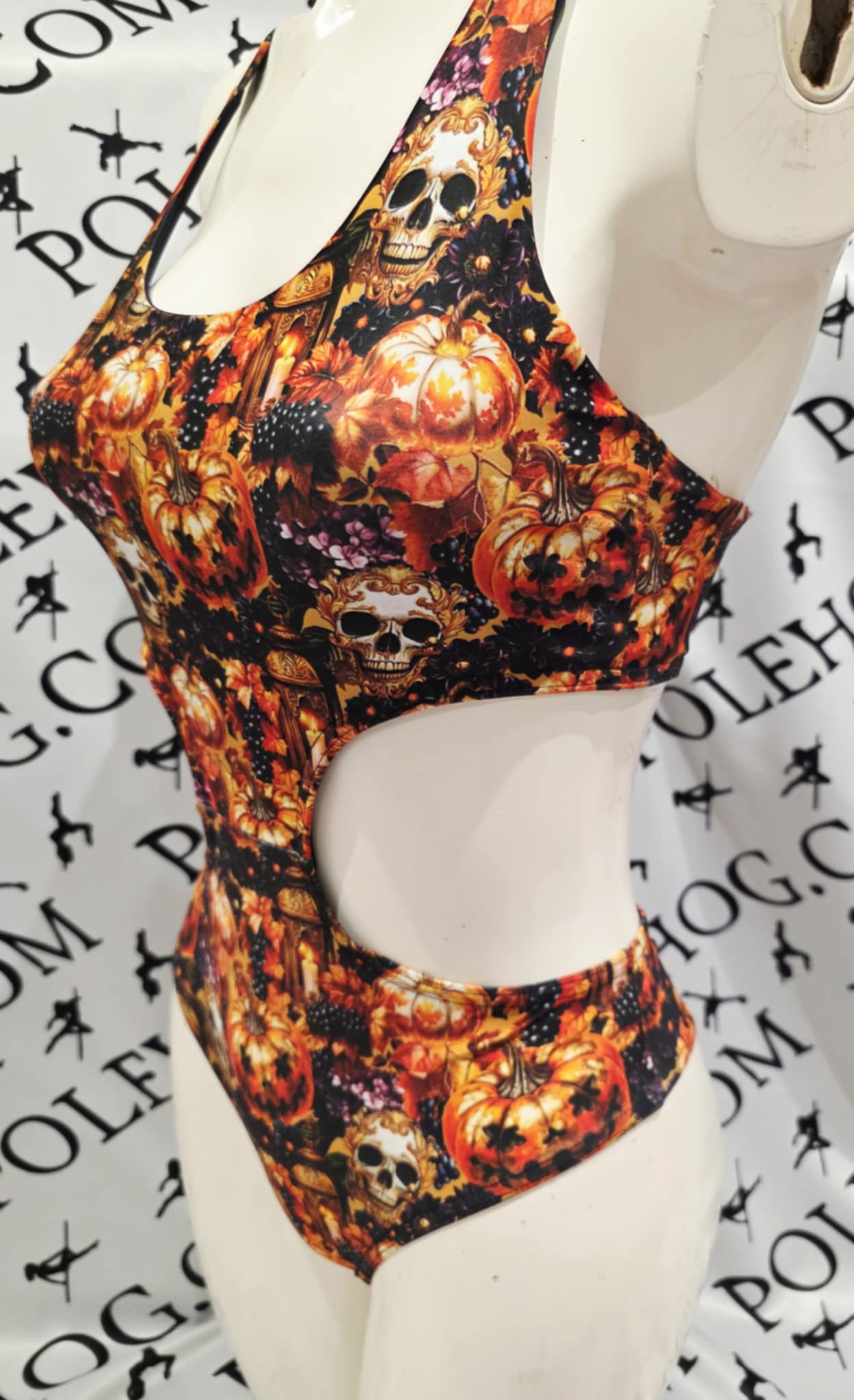 Hallows eve x back bodysuit