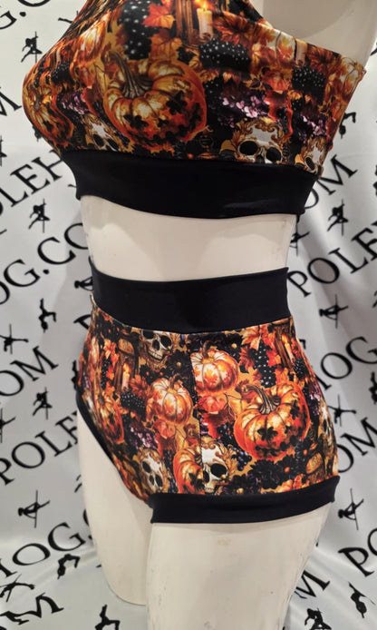 Hallows eve high waisted panel pant (full)