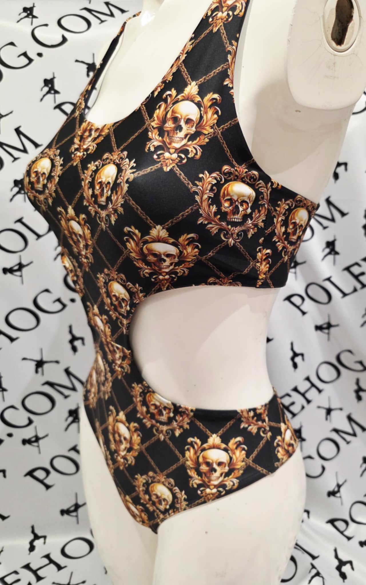 Regal skulls x back bodysuit