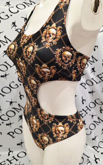 Regal skulls x back bodysuit