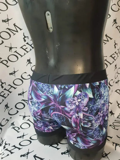 Purple fantasy flowers male short